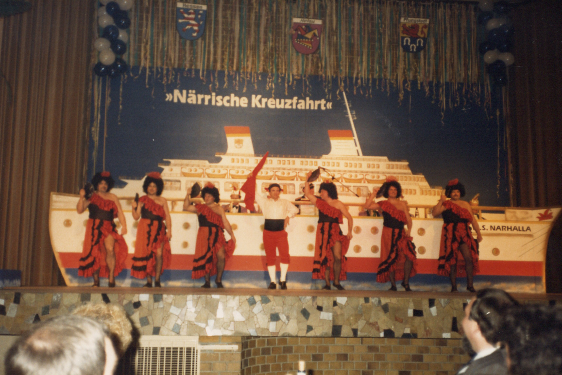 Närrische Kreuzfahrt – Wolkenschieber als Spanierinnen (1988)