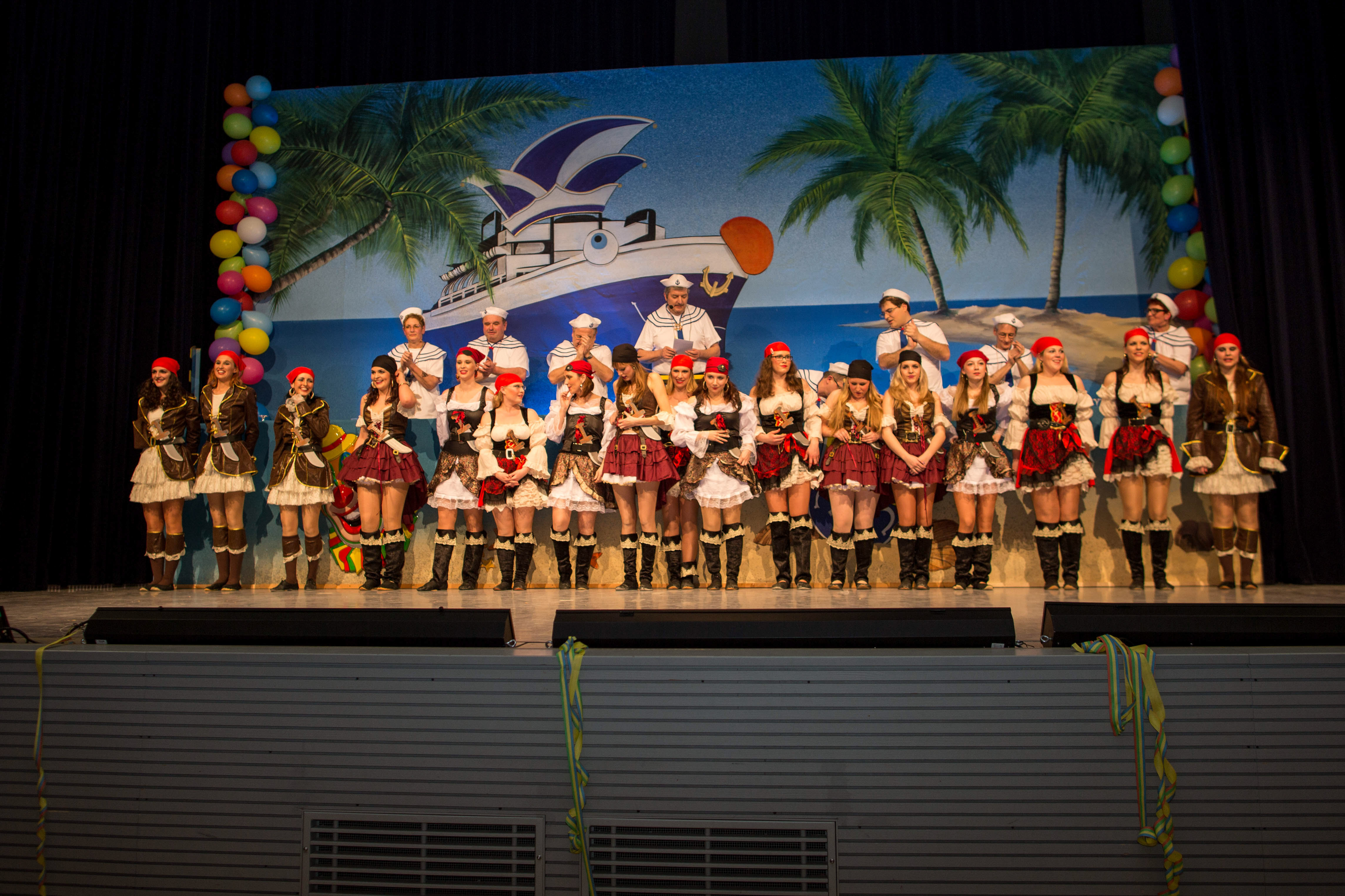 Damen-Showtanz – Piraten (2014)